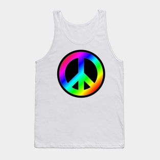 Love and Peace RAINBOW Tank Top